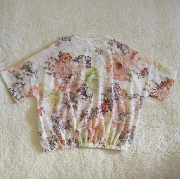gaze Floral💐 Blouse - NWT - Picture 2 of 11